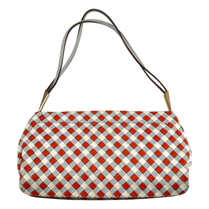 Bottega Veneta Intrecciato Shoulder Bag Sky Blue Orange — view 2
