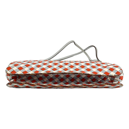 Bottega Veneta Intrecciato Shoulder Bag Sky Blue Orange — view 3