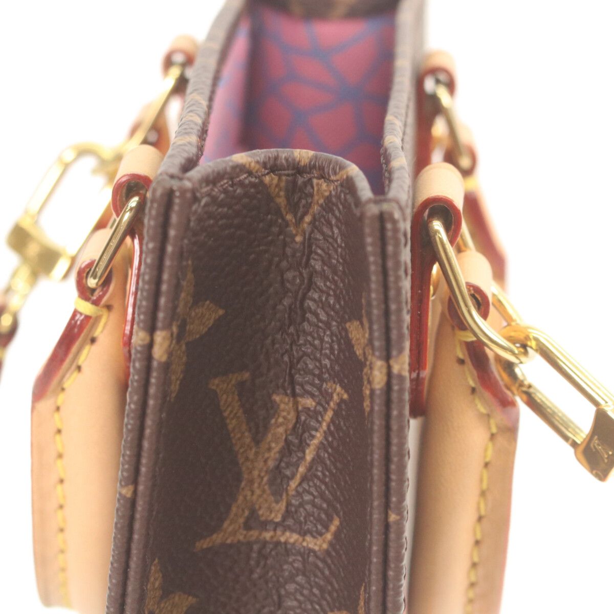 Louis Vuitton Yayoi Kusama Monogram Pumpkin Petite Sac Plat — view 8