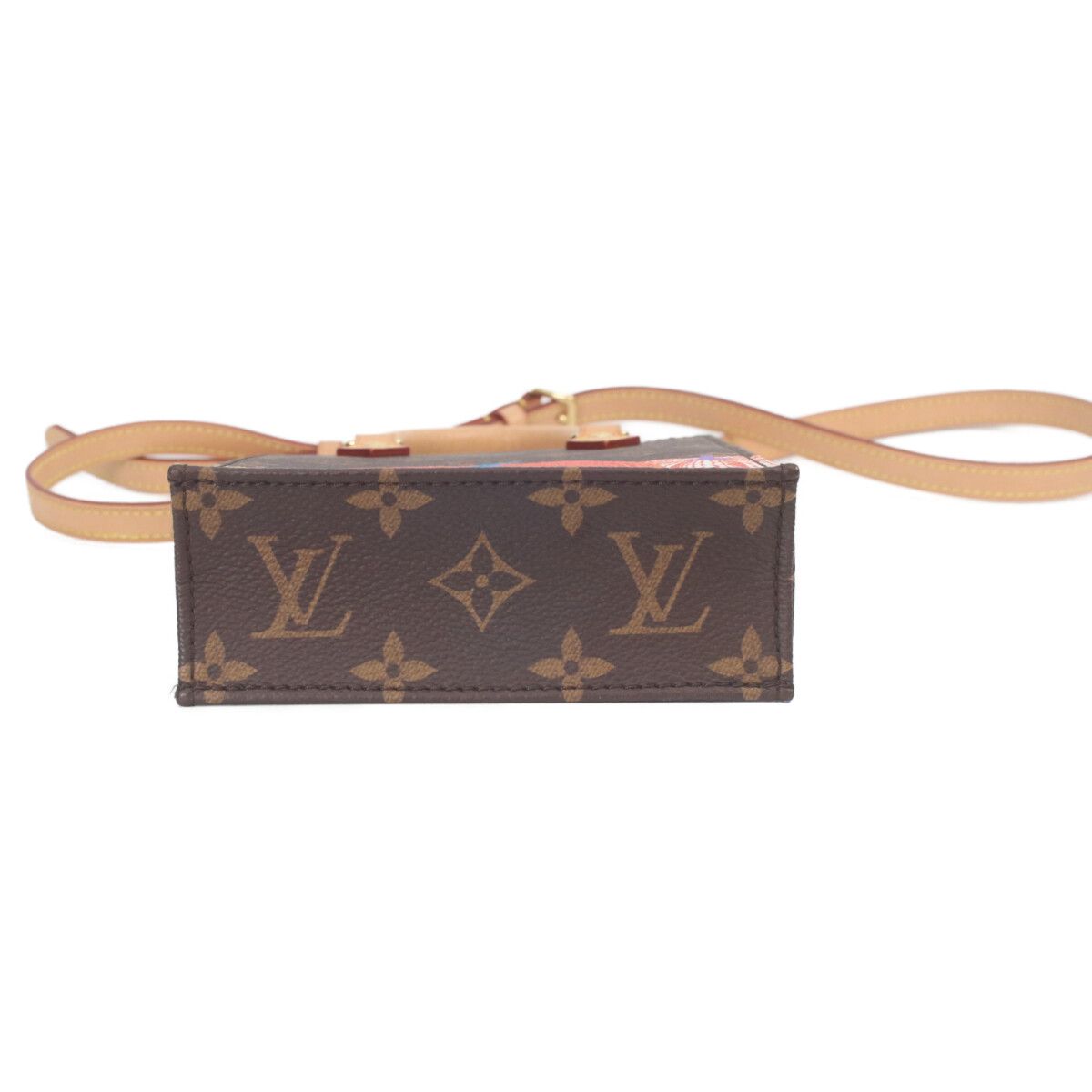 Louis Vuitton Yayoi Kusama Monogram Pumpkin Petite Sac Plat — view 5