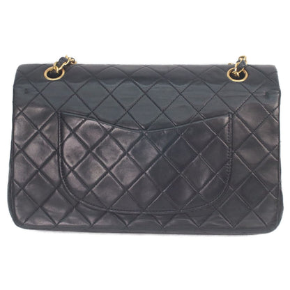 Chanel Black Lambskin Gold Quilted 25 Shoulder Bag — view 3