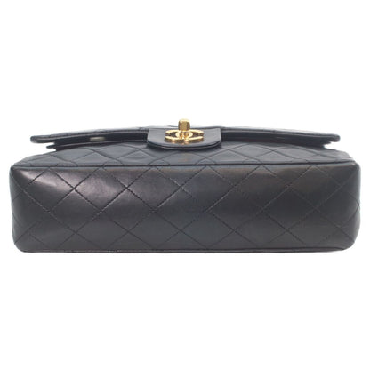 Chanel Black Lambskin Gold Quilted 25 Shoulder Bag — view 5