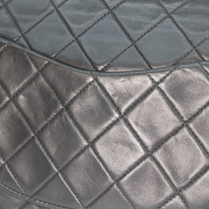 Chanel Black Lambskin Gold Quilted 25 Shoulder Bag — view 9