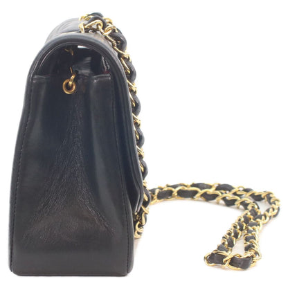Chanel Black Quilted Lambskin Gold Diana 22 Shoulder Bag — view 4