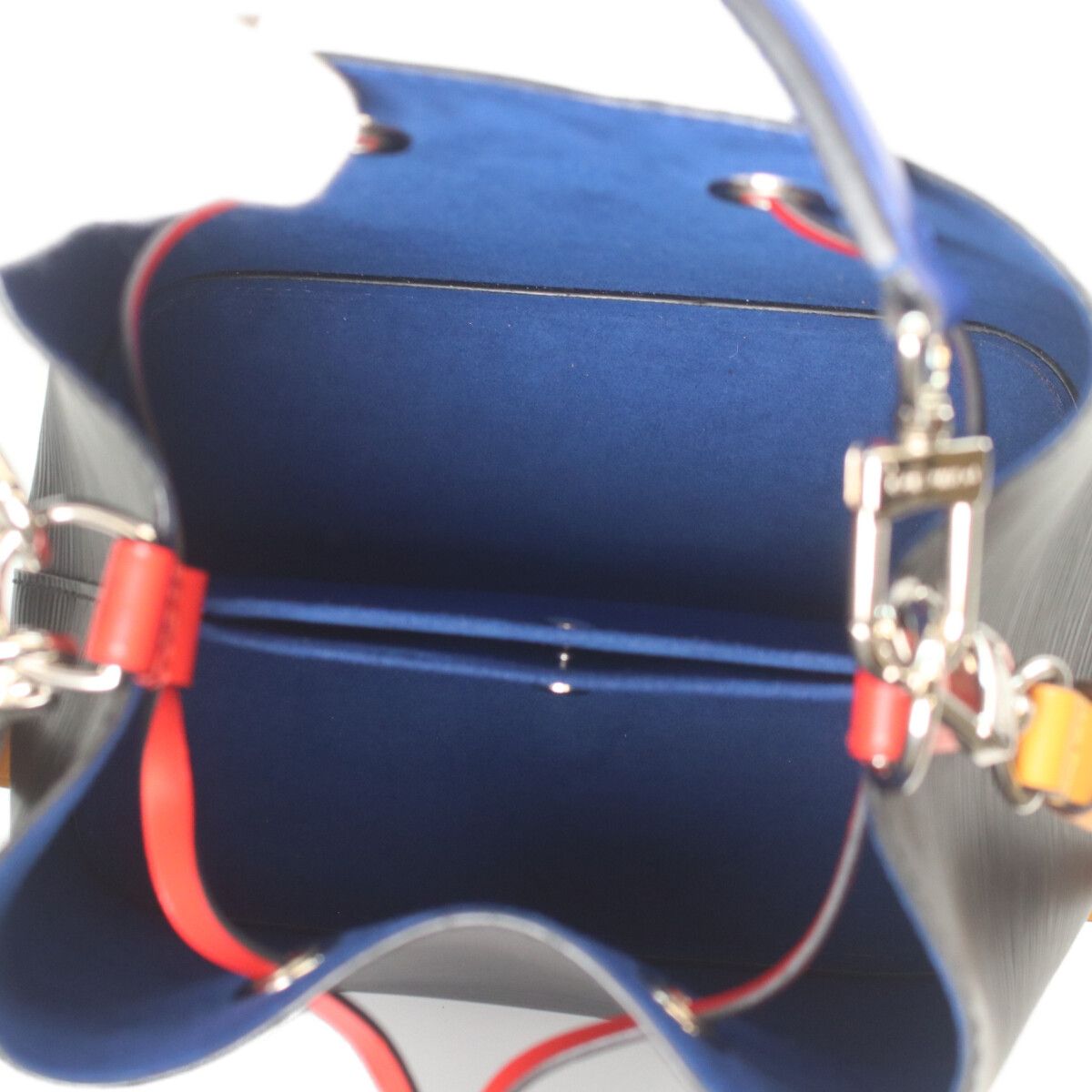 Louis Vuitton Epi Noir Saffron Neo Noe Bucket Bag — view 7