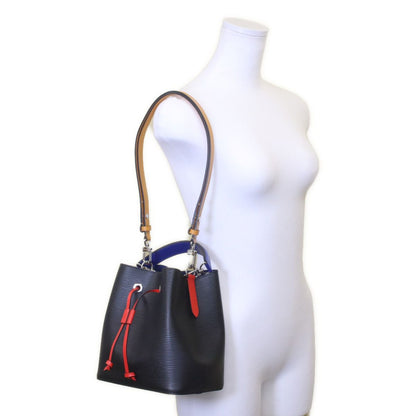 Louis Vuitton Epi Noir Saffron Neo Noe Bucket Bag — view 9