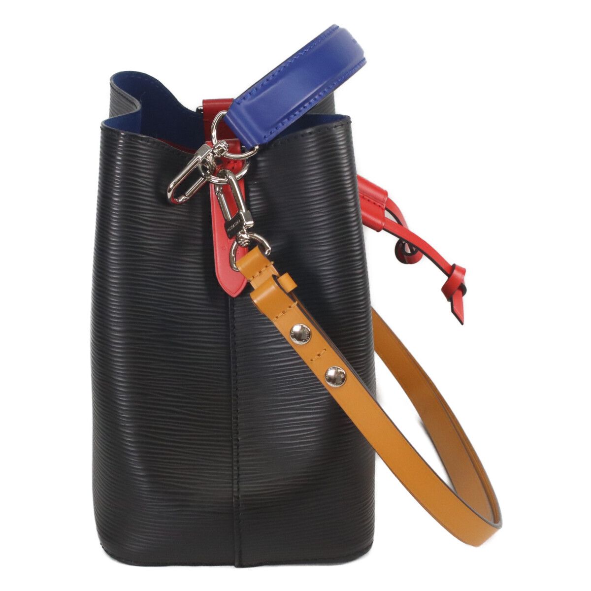 Louis Vuitton Epi Noir Saffron Neo Noe Bucket Bag — view 4