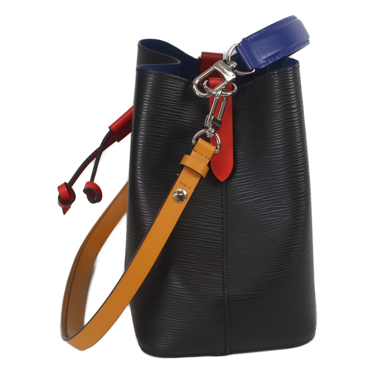 Louis Vuitton Epi Noir Saffron Neo Noe Bucket Bag — view 2