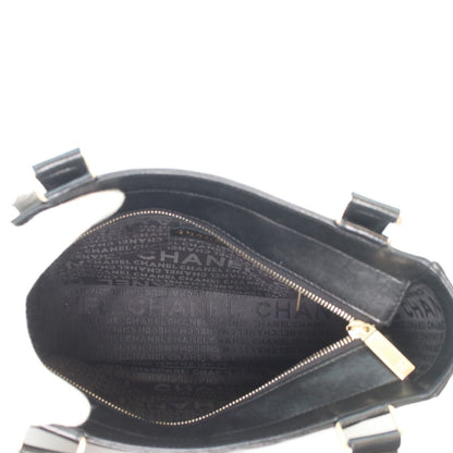 Chanel Chanet Black Lambskin Gold Choco Bar Handbag — view 6