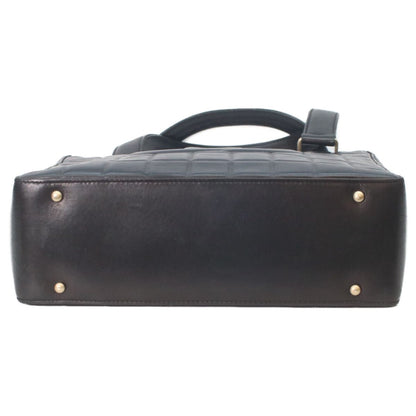 Chanel Chanet Black Lambskin Gold Choco Bar Handbag — view 5