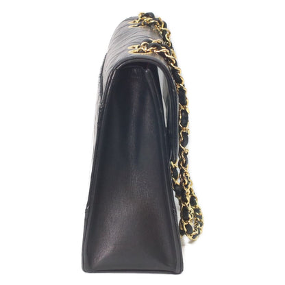Chanel Black Lamb 2.55 Quilted Turnlock Chain Shoulder Bag — view 4