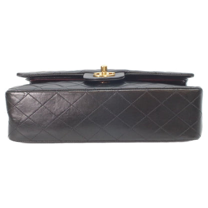 Chanel Black Lamb Gold Quilted 25 Shoulder Bag — view 5