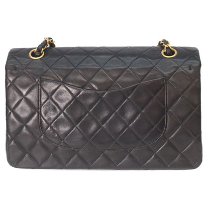 Chanel Black Lamb Gold Quilted 25 Shoulder Bag — view 3