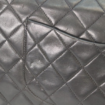 Chanel Black Lamb Gold Quilted 25 Shoulder Bag — view 8