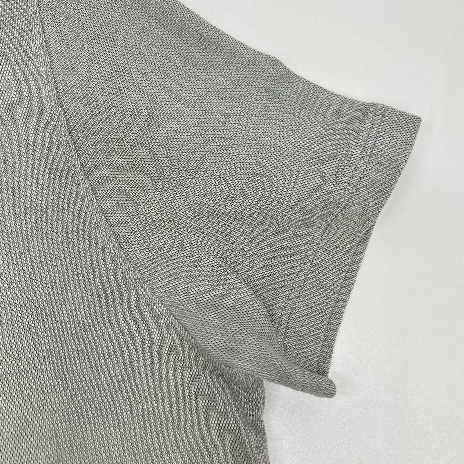 Hermes Navy Cotton 100% Short Sleeve Polo Shirt XL — view 7