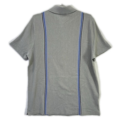Hermes Navy Cotton 100% Short Sleeve Polo Shirt XL — view 2