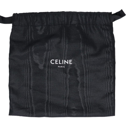 Celine Teen Triomphe Canvas &calfskin Shoulder Bag — view 8