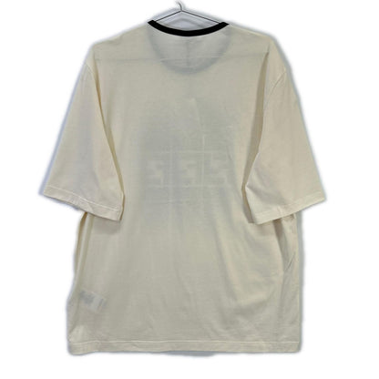 Fendi White Zucca Pattern Gradation Short Sleeve T-Shirt — view 2