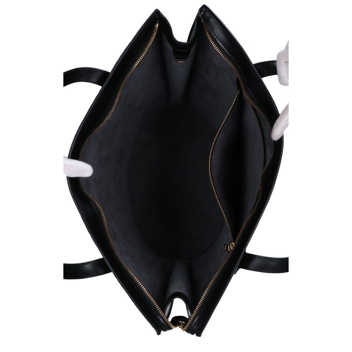 Louis Vuitton Black Epi Saint Jacques Handbag — view 6
