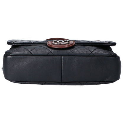 Chanel Calfskin Quilted Single Flap Chain Shoulder Bag — view 5