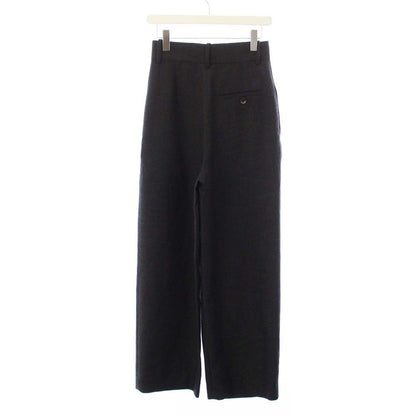 Loewe Wrap Pants Wide Anagram Embroidery 34 Gray — view 2