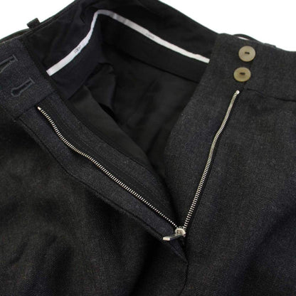 Loewe Wrap Pants Wide Anagram Embroidery 34 Gray — view 5