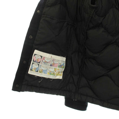 Moncler Nambour Down Jacket Check Quilted 1 Navy Green YM — view 4