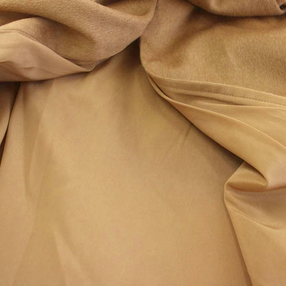 Max Mara Skirt Camel Pleated Calf Length Long Beige TK — view 7