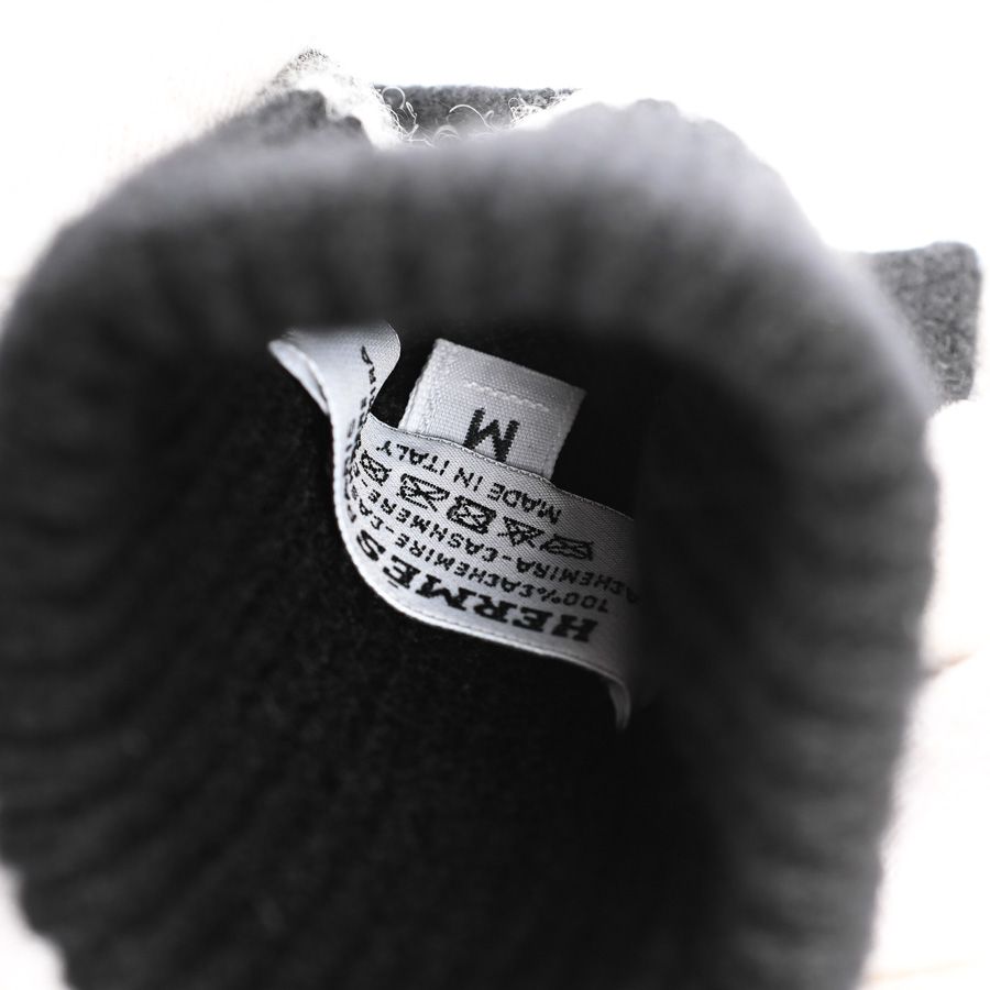 Hermes Globe Gloves Black — view 6