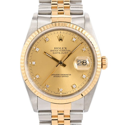 Rolex Watch Datejust Gold