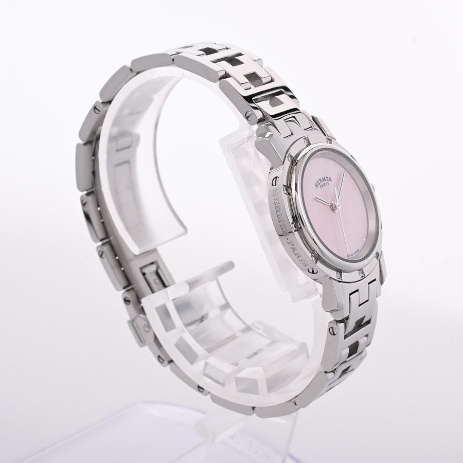 Hermes Watch Clipper Silver — view 3