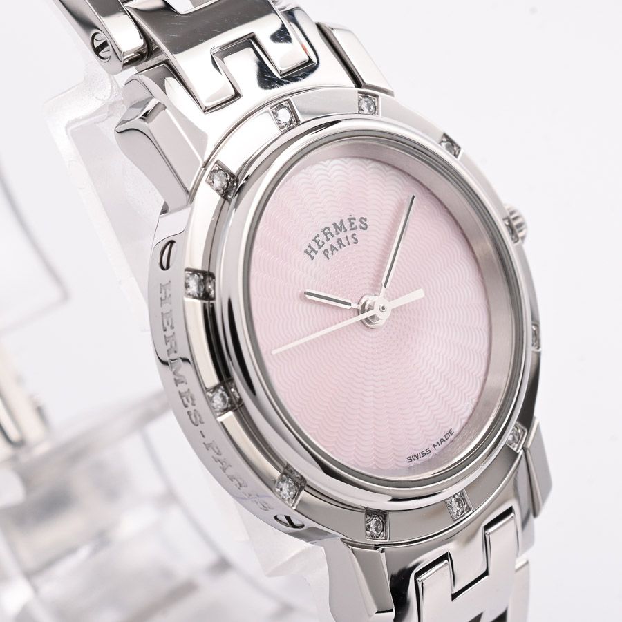 Hermes Watch Clipper Silver — view 4