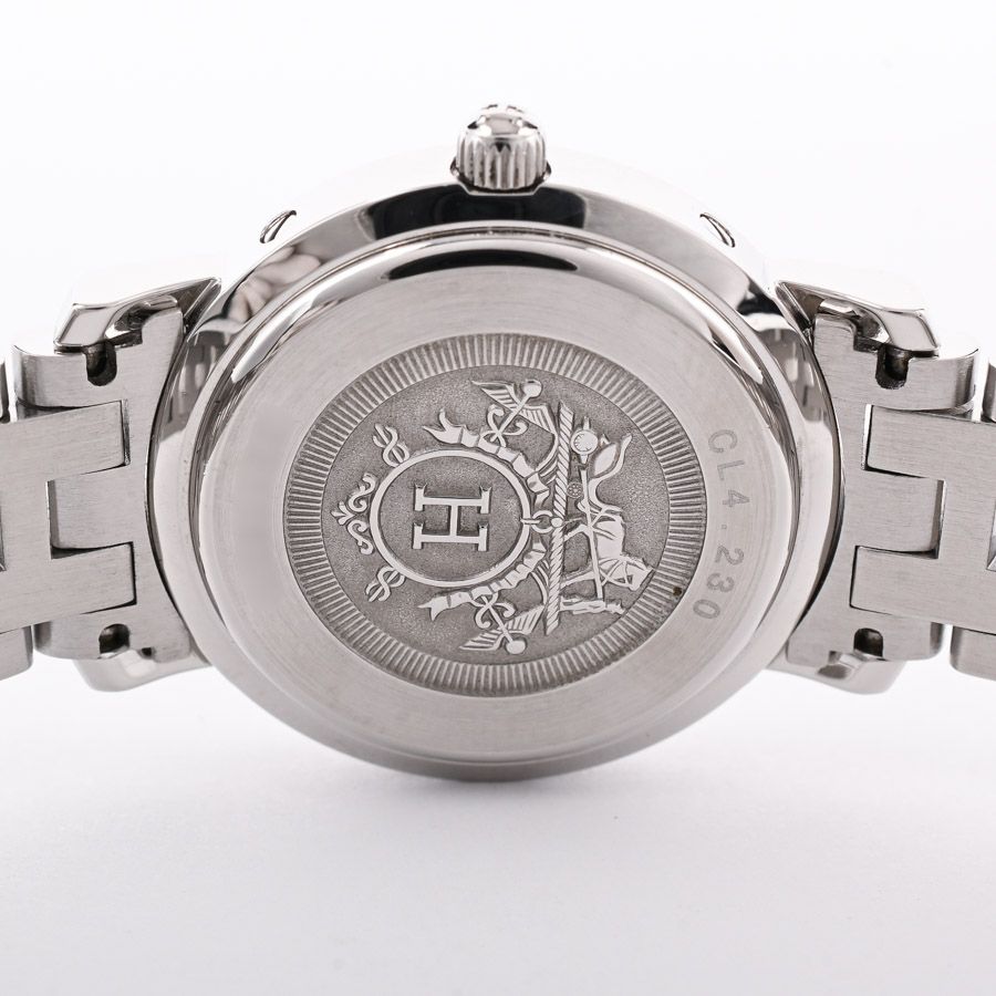 Hermes Watch Clipper Silver — view 6