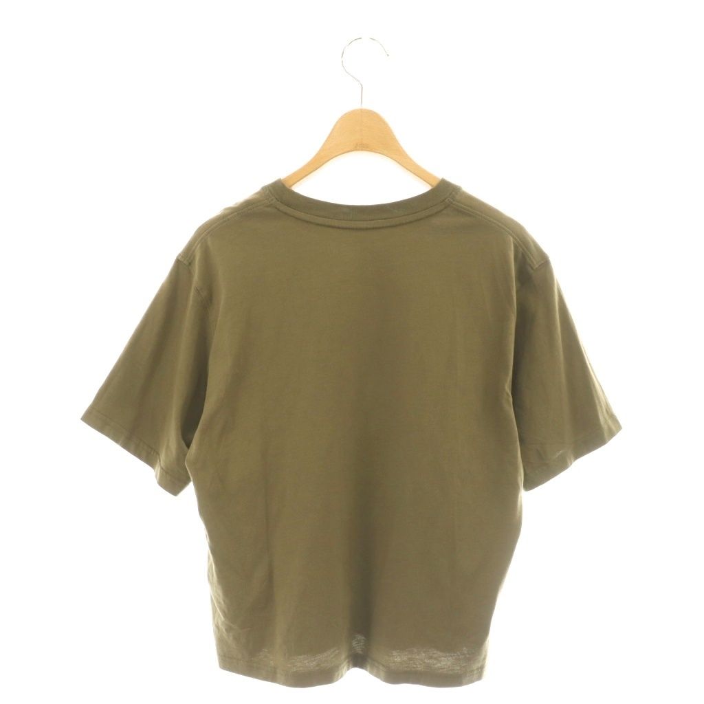 Moncler SS T-Shirt Print XS Khaki — view 2