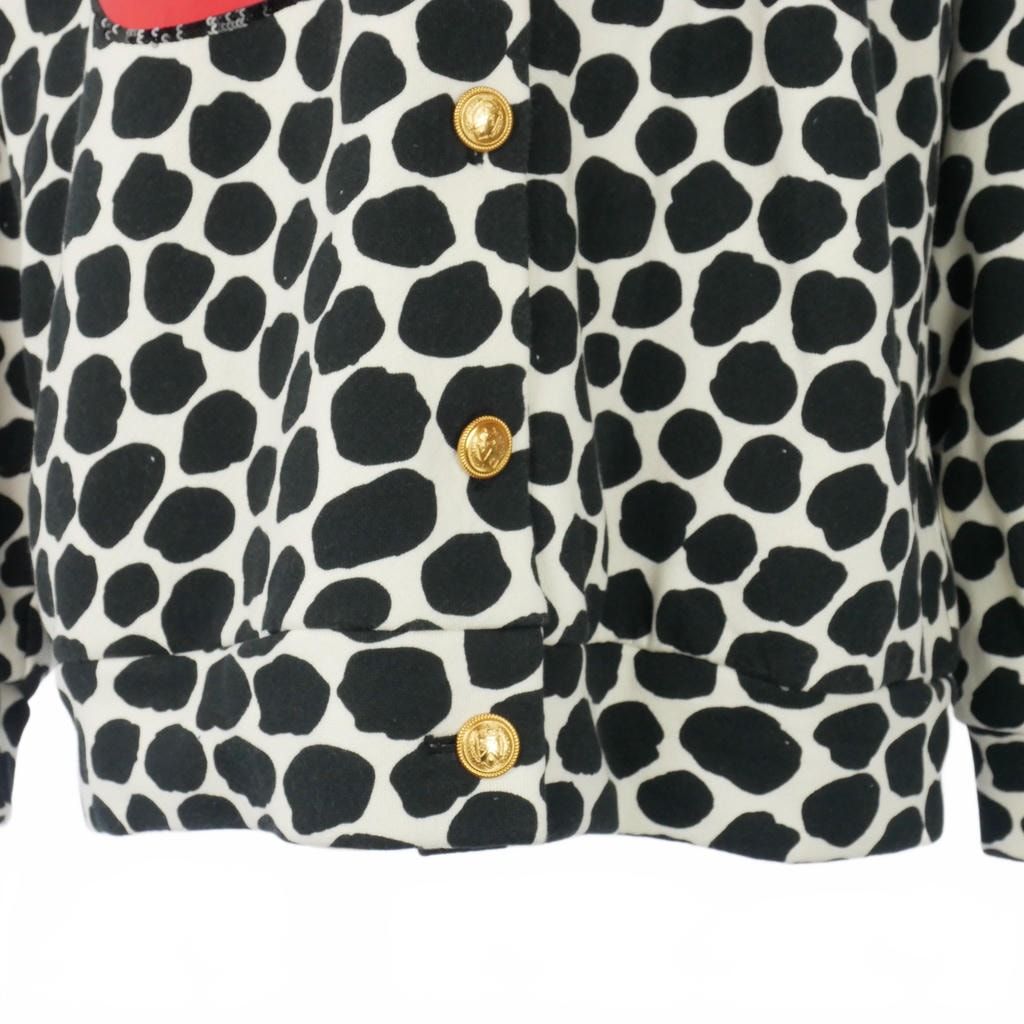 Gucci Strawberry Print Jacket All Over Pattern Sequins S Multicolor — view 5