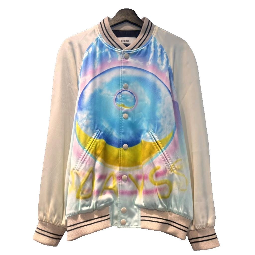 Celine Teddy Souvenir Jacket Satin Heavenly Days 44