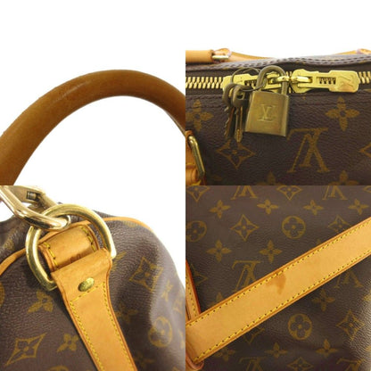 Louis Vuitton Keepall Bandouliere 60 Monogram Boston Bag Shoulder Brown — view 7