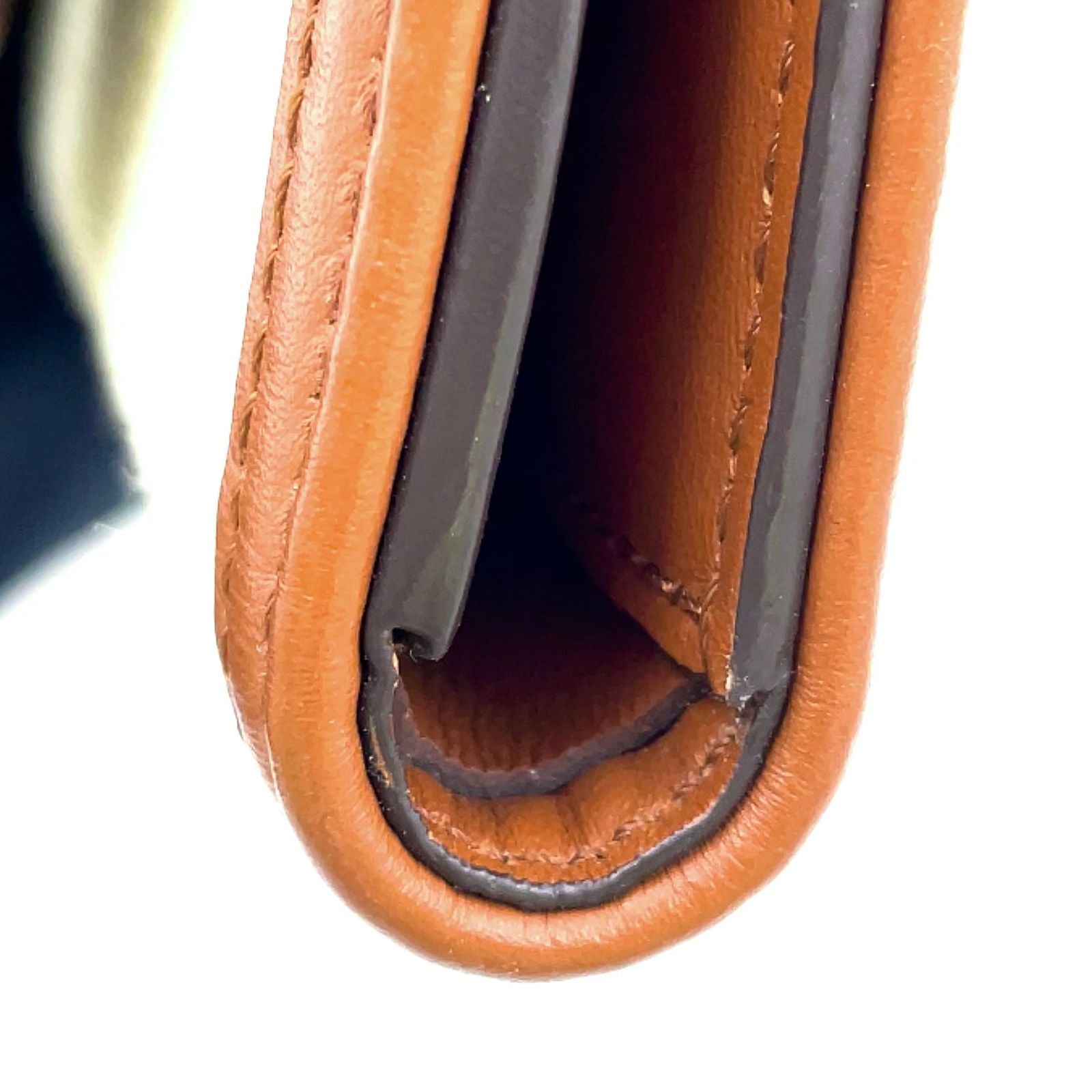 Louis Vuitton Portefeuille LV Pont Neuf Compact Leather Canvas Brown Beige — view 7