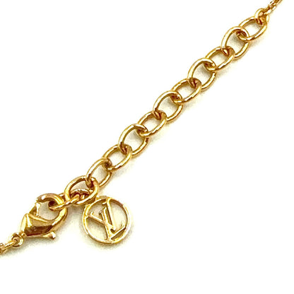 Louis Vuitton Petit Line Stone Clear Gold Bracelet — view 4