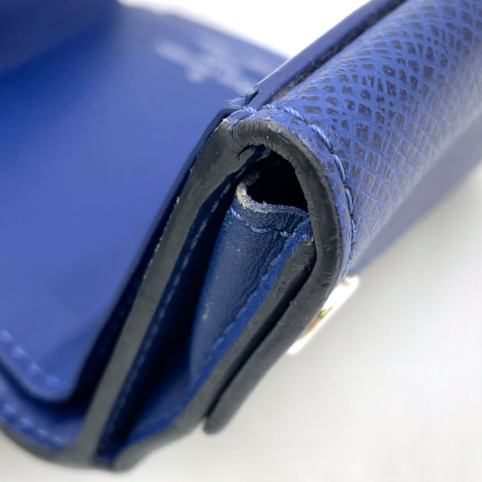 Louis Vuitton Discovery Compact Wallettaigarama Monogram Cobalt Leather Blue — view 9