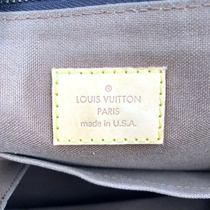 Louis Vuitton Popincourt Monogram Leather Brown Light Tote Gold — view 4