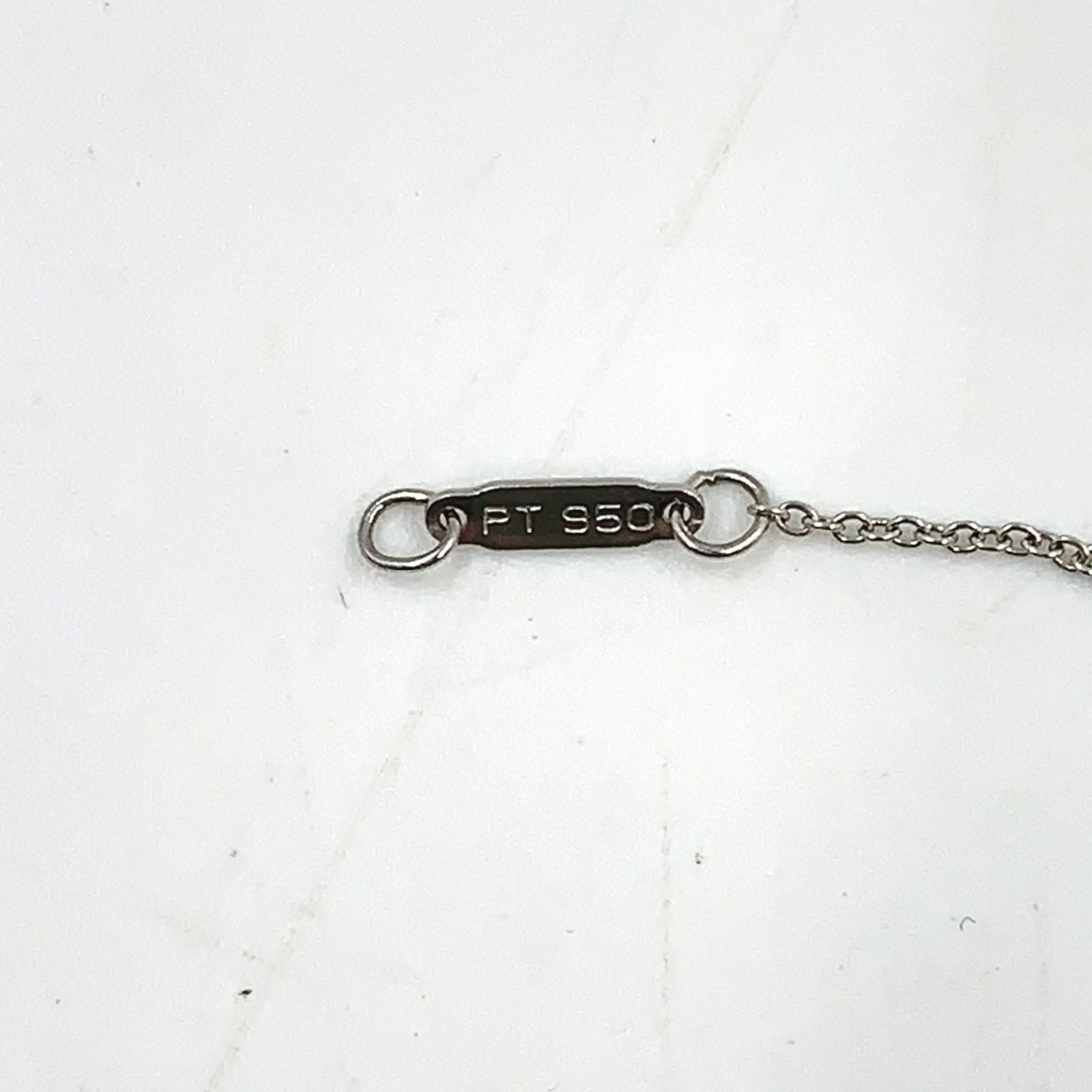 Tiffany & Co Diamond Cross Platinum Necklace — view 5