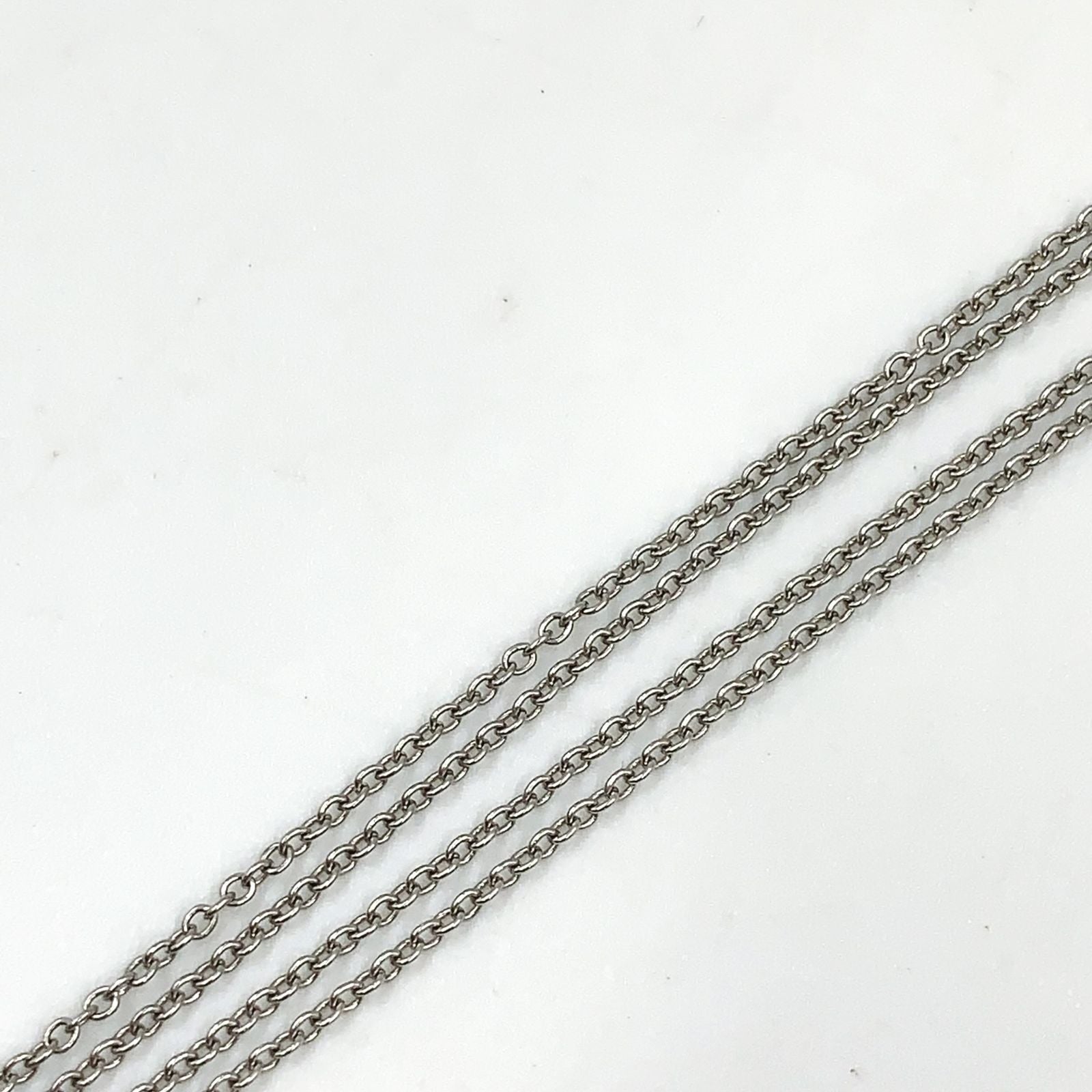 Tiffany & Co Diamond Cross Platinum Necklace — view 6