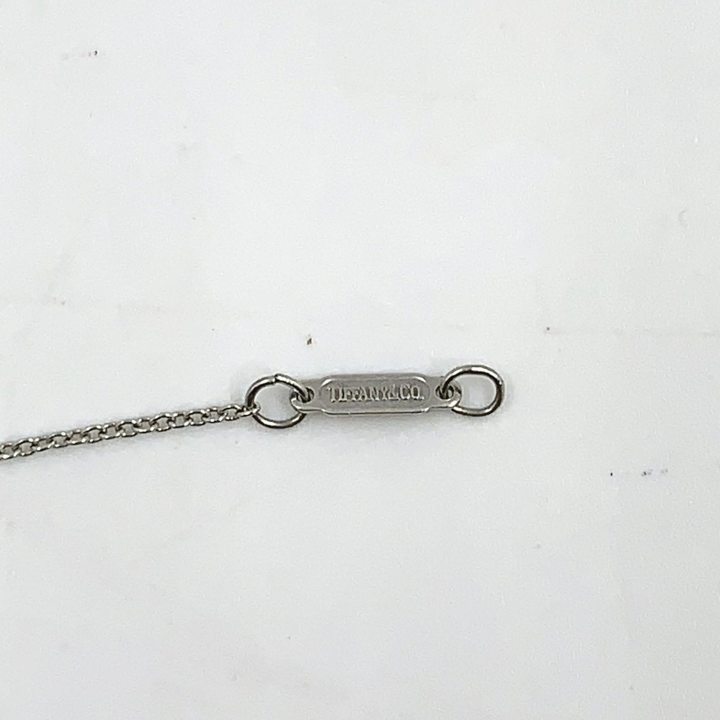 Tiffany & Co Diamond Cross Platinum Necklace — view 4