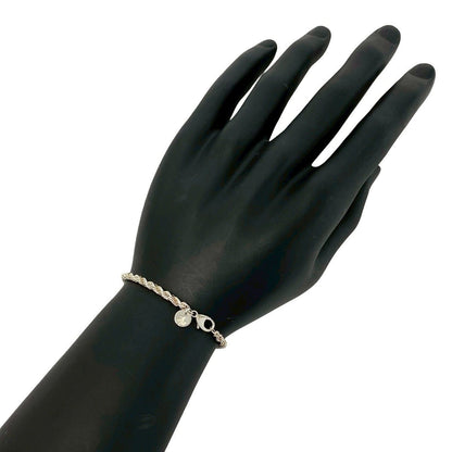 Tiffany & Co Twist Chain Bracelet 925 Sterling Silver Gold — view 2