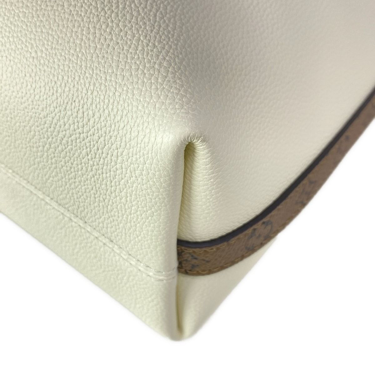Louis Vuitton Handbag Multipass Vanilla Chain Shoulder Leather Cowhide — view 6