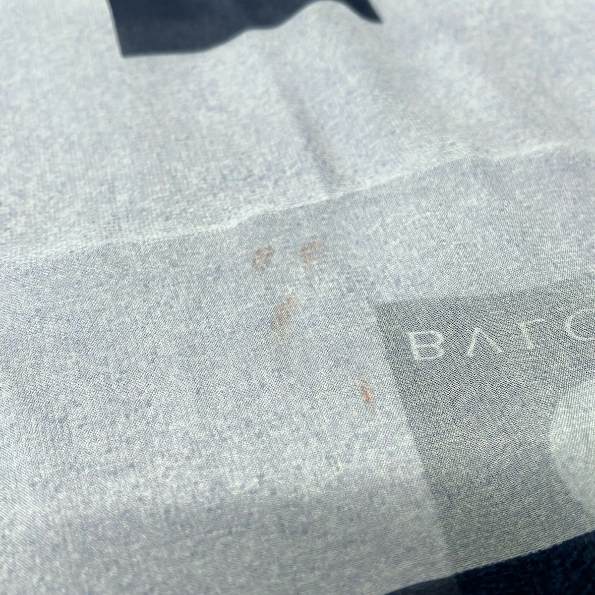 Bvlgari Shawl Dark Navy Sheath Silk Scarf — view 5