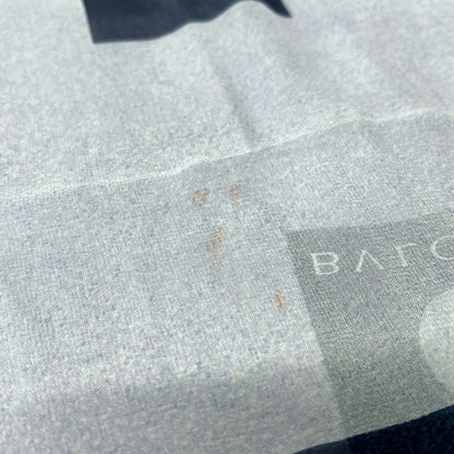 Bvlgari Shawl Dark Navy Sheath Silk Scarf — view 5