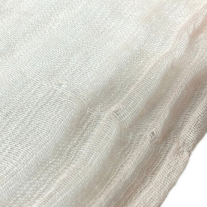 Hermes Shawl Light Pink Cashmere Silk Scarf — view 5