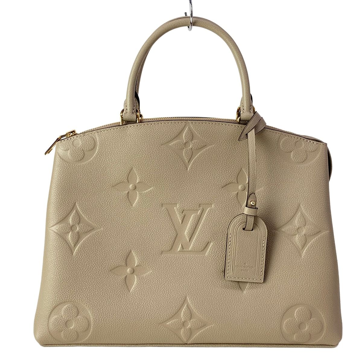 Louis Vuitton Handbag Monogram Empreinte Grand Palais MM Tourtle Leather Cowhide